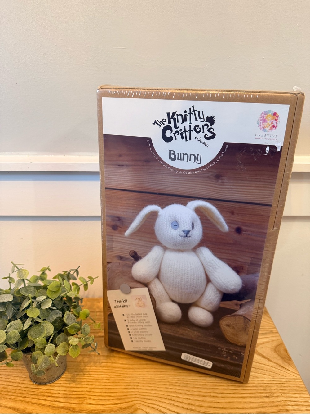 🌿2/$25 • The Knitty Critters Collection - Bunny